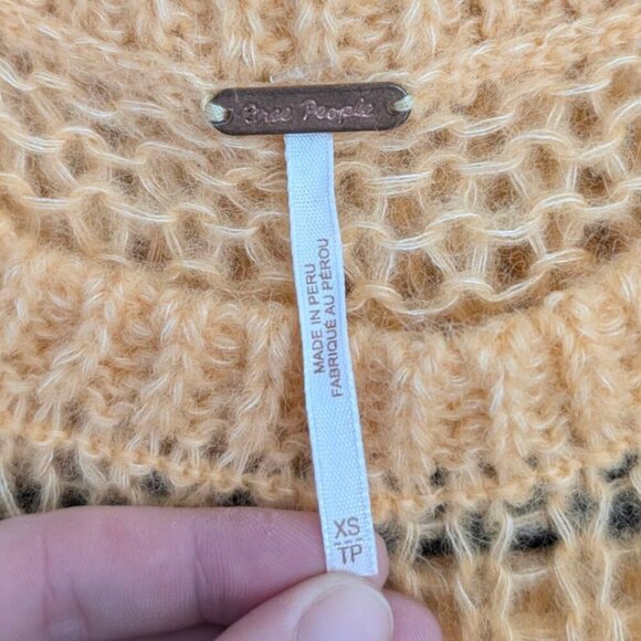 Free People Alpaca Wool Blend Knit Sweater - Picture 6 of 6